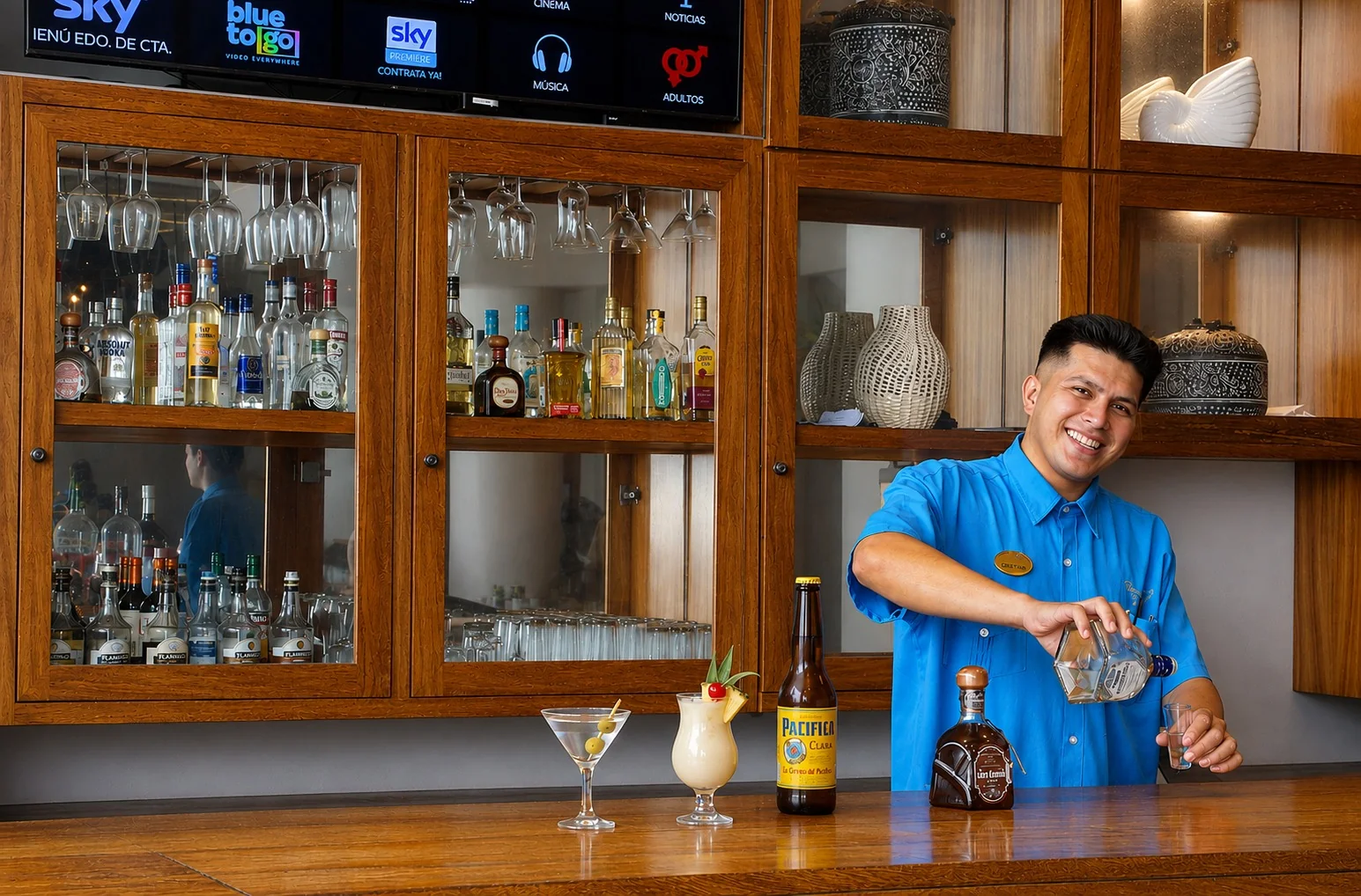 El Cenote Bar at Royal Villas Resort